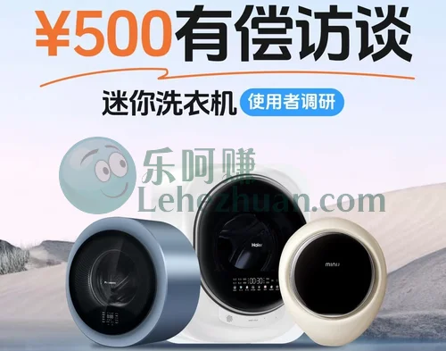 迷你洗衣机使用者调研 迷你洗衣机使用者调研