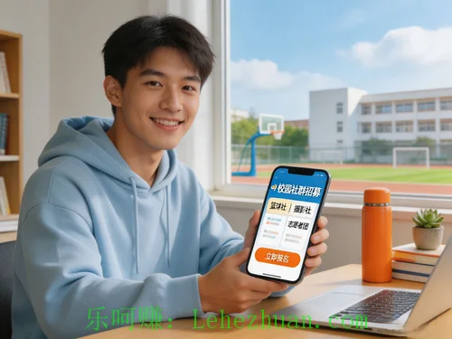 男大学生社群活动招募