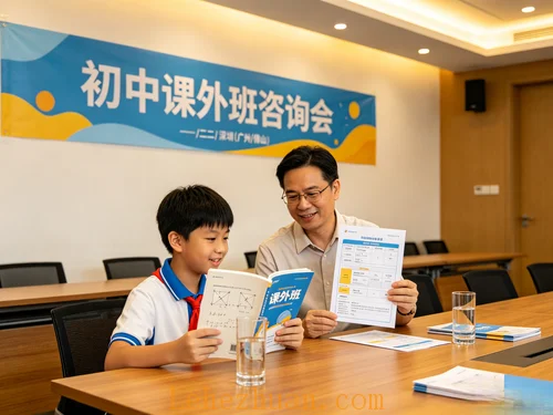 初中生数学物理课外班家长座谈会招募