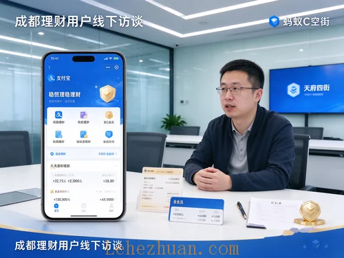 成都理财用户线下访谈