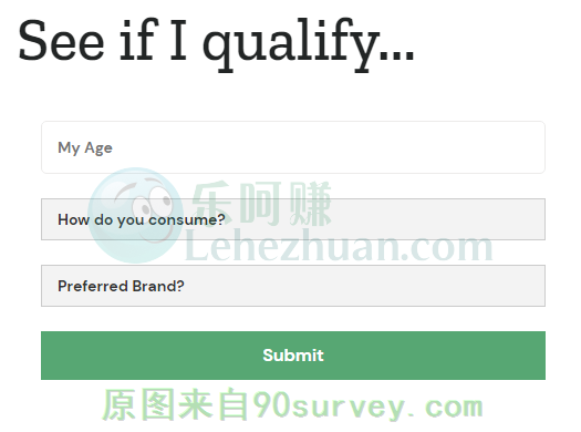 某国外问卷赚钱社区前置筛选图 某国外问卷赚钱社区前置筛选图