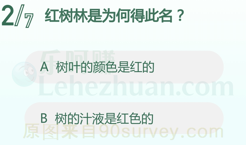 红树林是为何得此名?