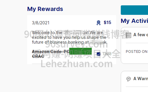 CSpace类社区一批15美元欢迎奖励已收到。 CSpace类社区一批15美元欢迎奖励已收到。