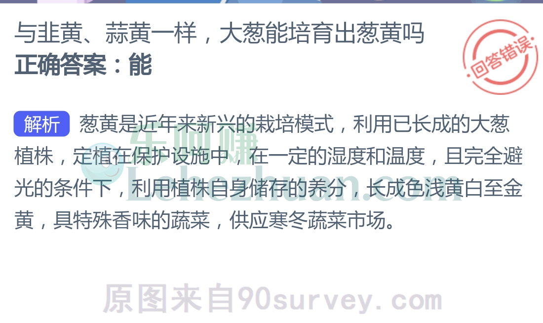 与韭黄、蒜黄一样,大葱能培育出葱黄吗?