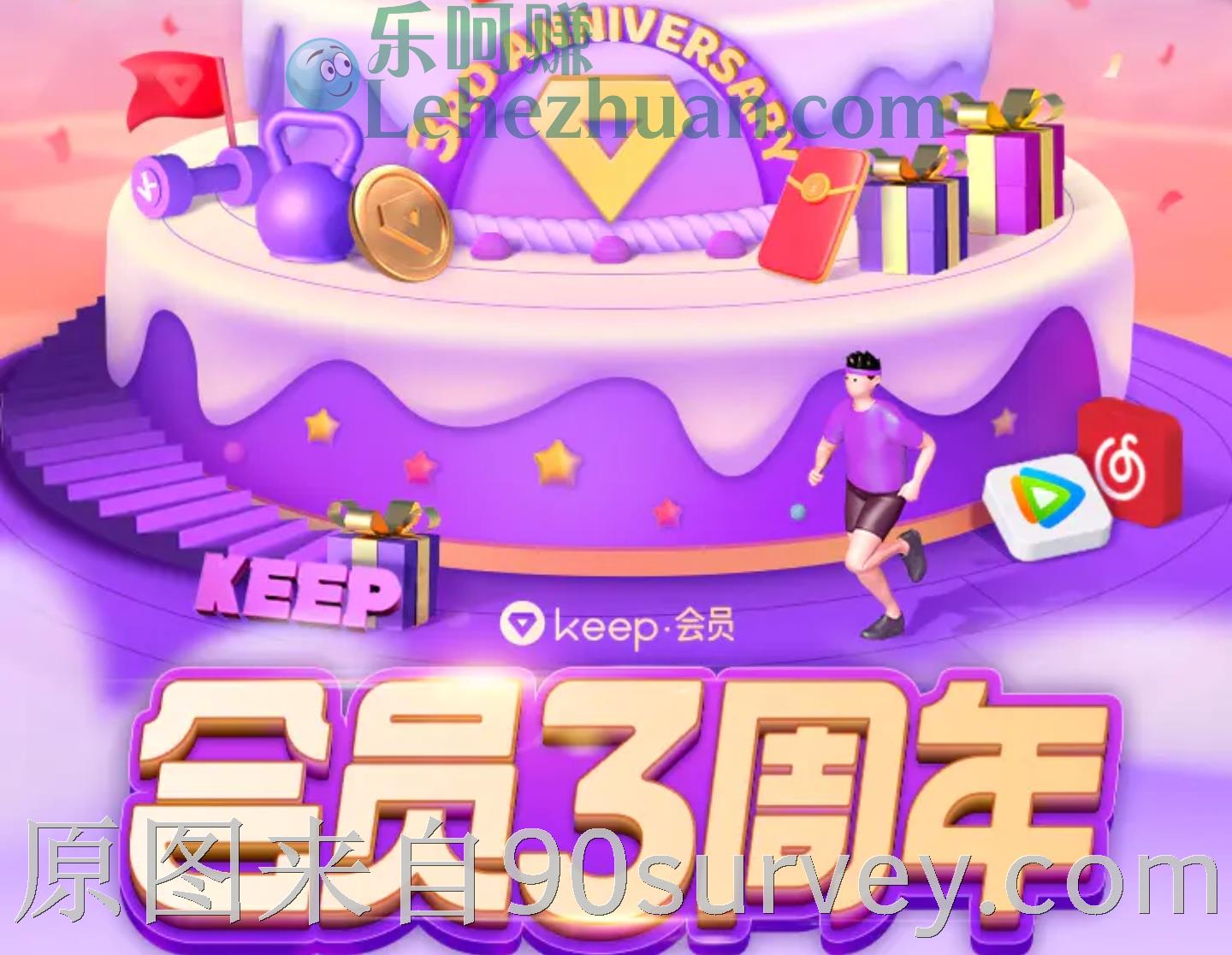 KEEP会员3周年活动