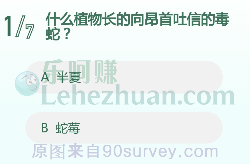 植物半夏长得像昂首吐信的毒蛇 植物半夏长得像昂首吐信的毒蛇