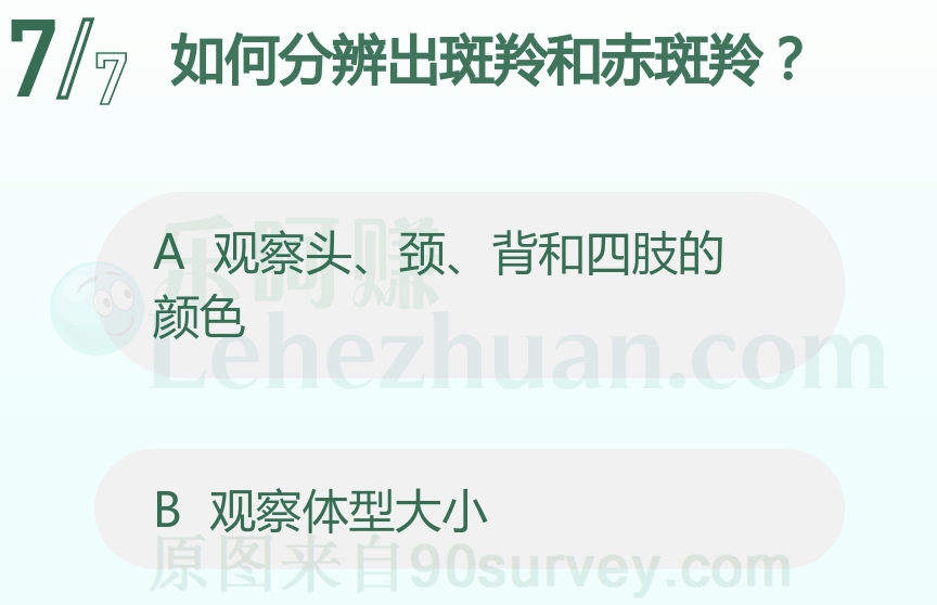 如何分辨出斑羚和赤斑羚？