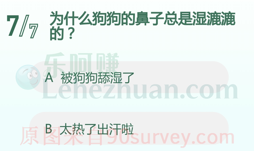 狗狗的鼻子总是湿漉漉的