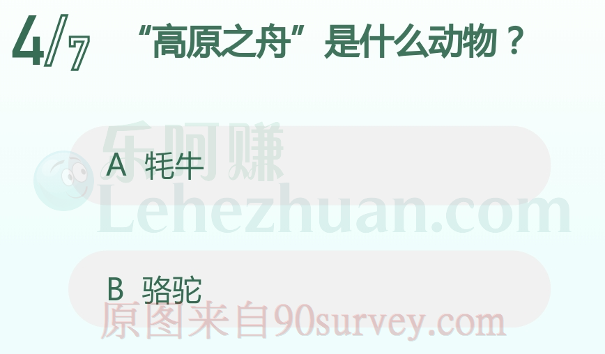 “高原之舟”是什么动物？