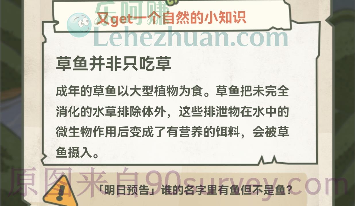 成年的草鱼除了爱吃草还爱吃什么食物?