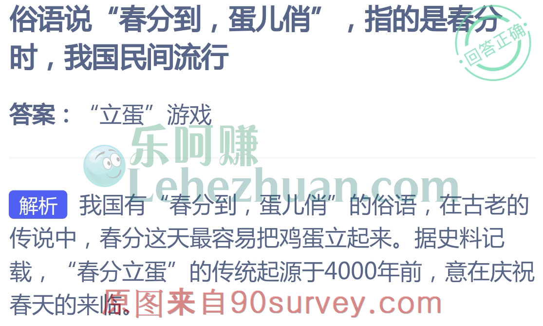 俗语说“春分到，蛋儿俏”指我国民间流行什么？