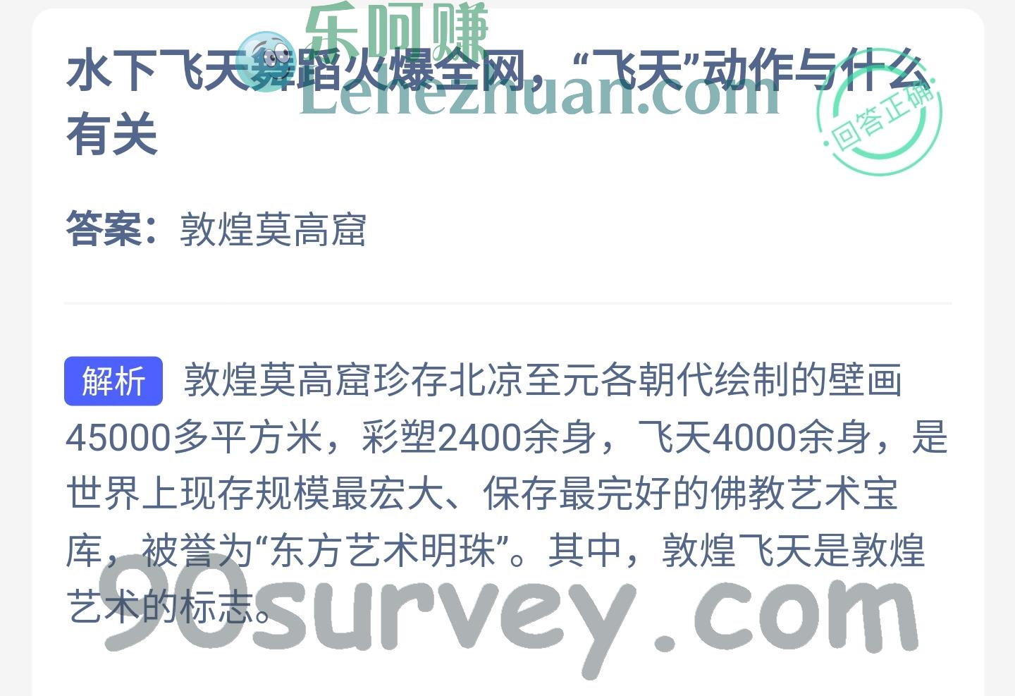 火爆全网的水下飞天舞蹈的飞天动作与什么有关