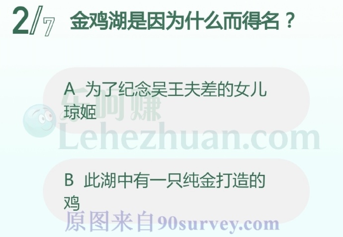 金鸡湖是因为什么而得名?