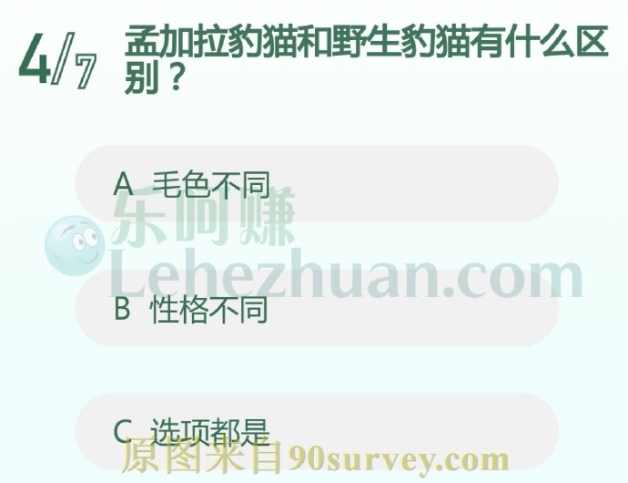 孟加拉豹猫和野生豹猫有什么区别?