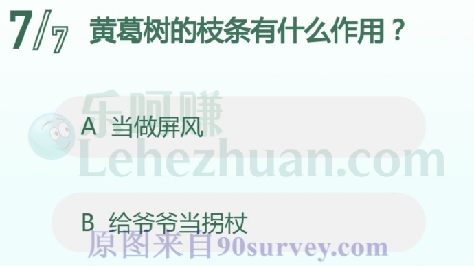 黄葛树的枝条有什么作用?