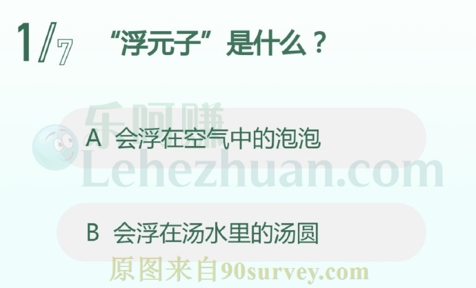 “浮元子”是什么?
