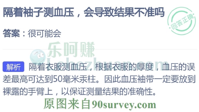 隔着袖子测血压,会导致结果不准吗?