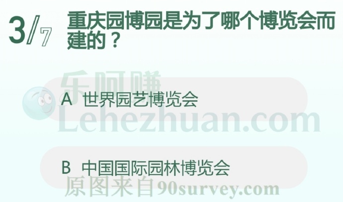 重庆园博园是为了哪个博览会而建的?