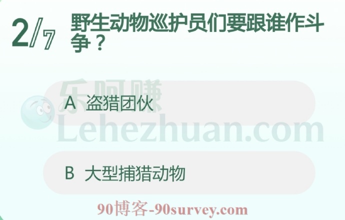 野生动物巡护员们要跟谁作斗争?