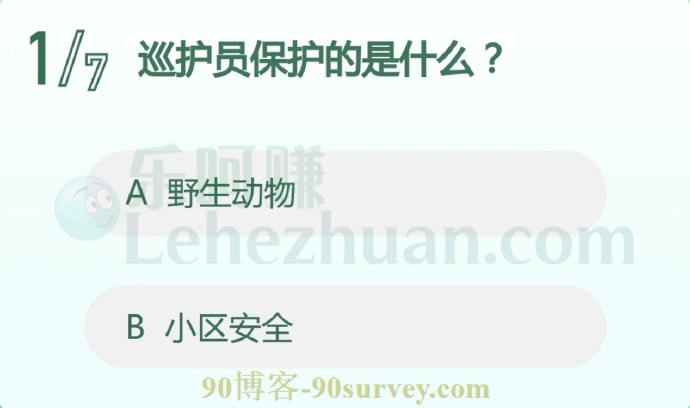 巡护员保护的是什么?