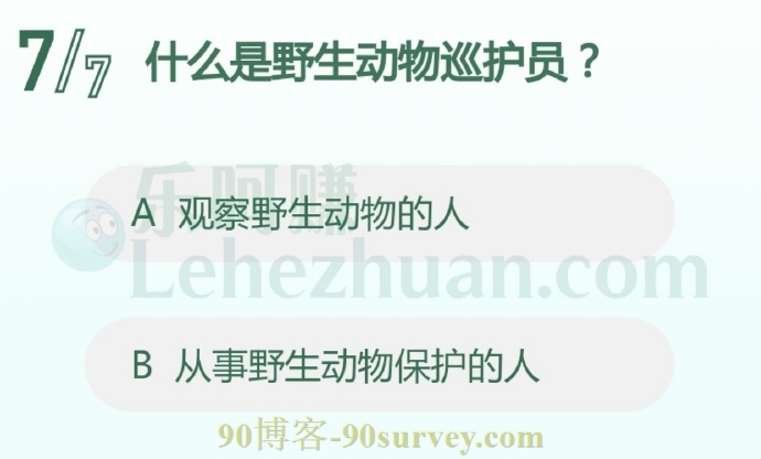 什么是野生动物巡护员?