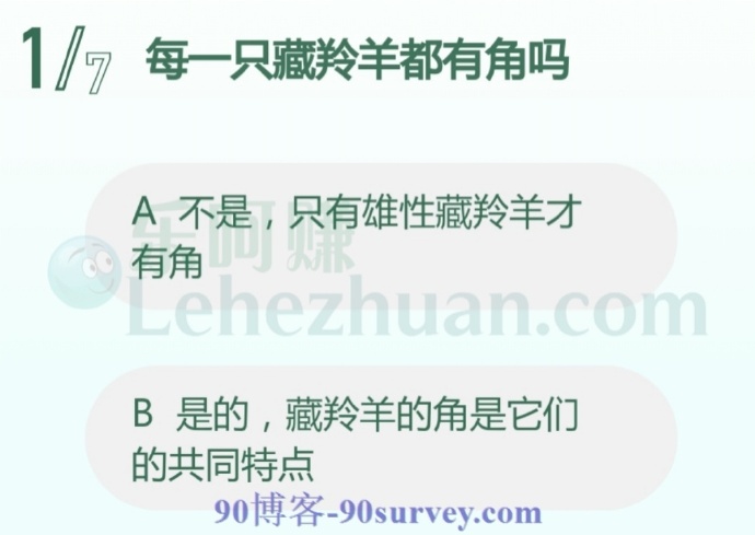每一只藏羚羊都有角吗?