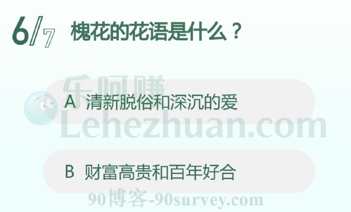 槐花的花语是什么?