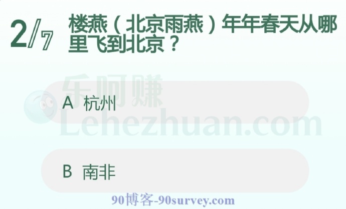 楼燕(北京雨燕)年年春天从哪里飞到北京?
