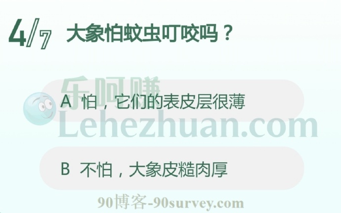 大象怕蚊虫叮咬吗?