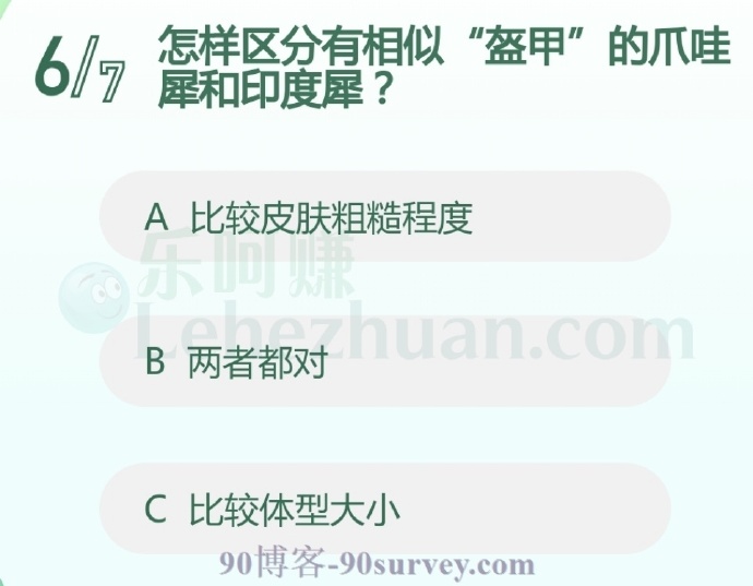 怎样区分有相似“盔甲”的爪哇犀和印度犀?