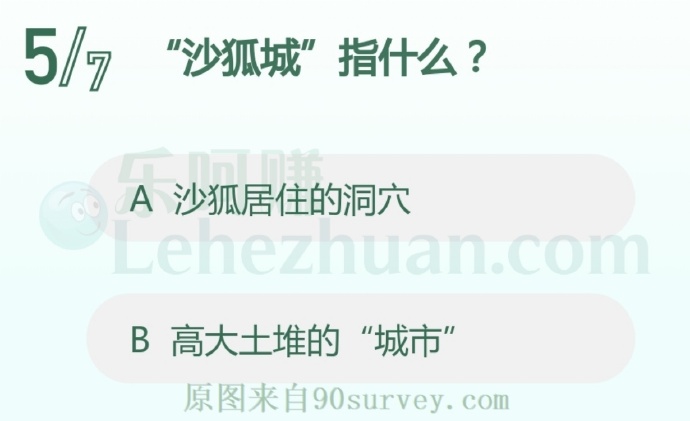 “沙狐城”指什么?