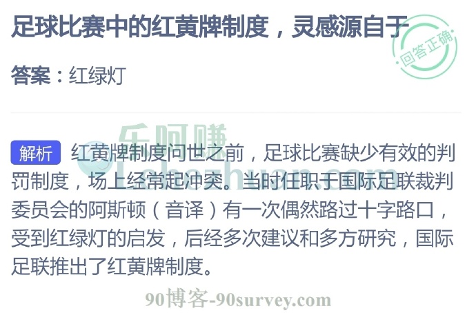 足球比赛中的红黄牌制度,灵感源自于?