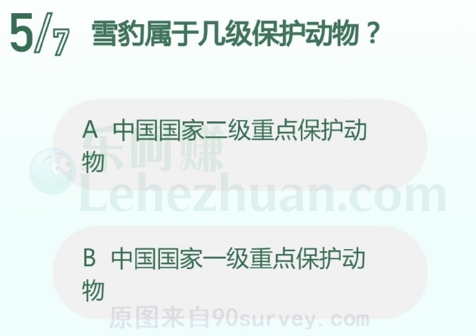 雪豹属于几级保护动物?