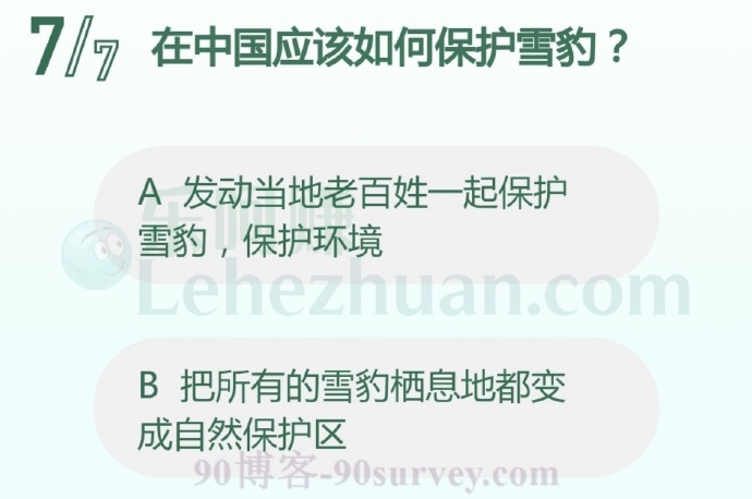 在中国应该如何保护雪豹?
