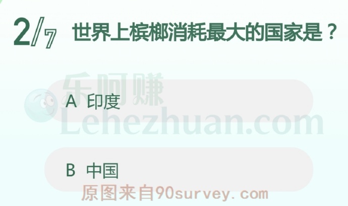 世界上槟榔消耗最大的国家是?