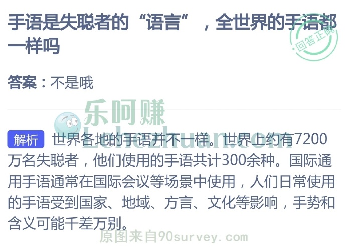 手语是失聪者的“语言”,全世界的手语都一样吗?