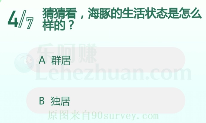 猜猜看,海豚的生活状态是怎么样的?