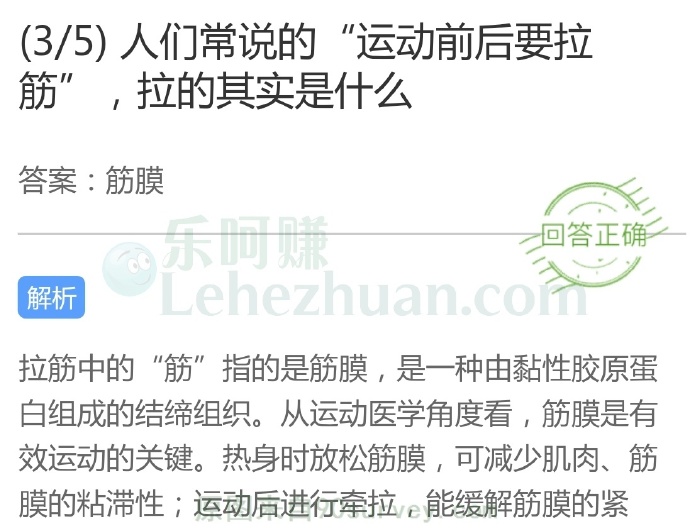 人们常说的“运动前后要拉筋”,拉的其实是什么?