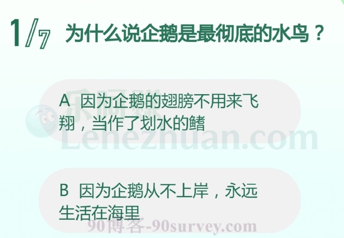 为什么说企鹅是最彻底的水鸟?