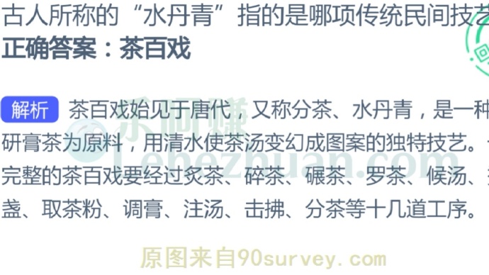 古人所称的“水丹青”指的是哪项传统民间技艺?