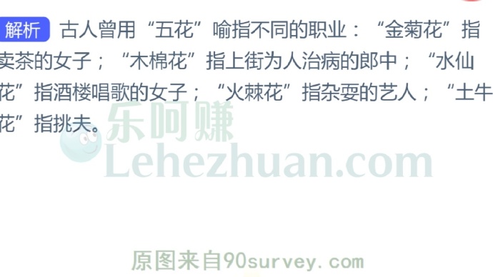 古人曾用哪种花比喻看病的郎中?