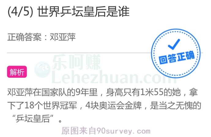 世界乒坛皇后是谁?
