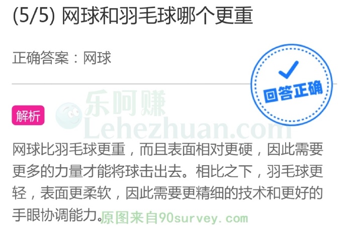 网球和羽毛球哪个更重?