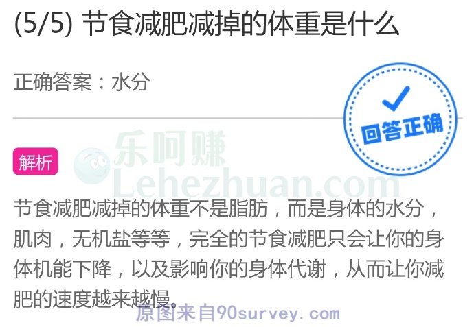 节食减肥减掉的体重是什么?