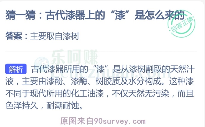 古代漆器上的“漆”是怎么来的?