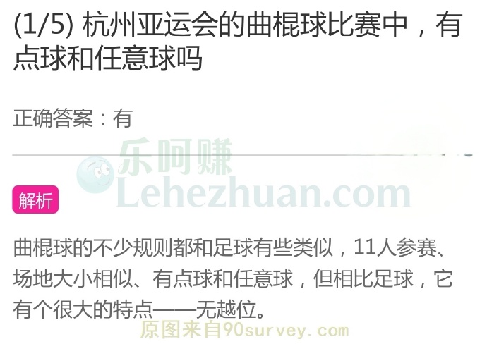 杭州亚运会的曲棍球比赛中,有点球和任意球吗?