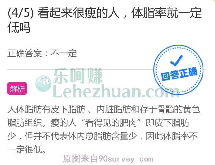 看起来很瘦的人,体脂率就一定低吗?