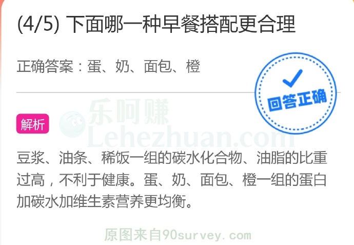 哪一种早餐搭配更合理?