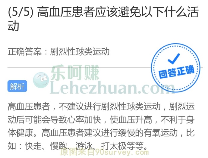 高血压患者应该避免以下什么活动?