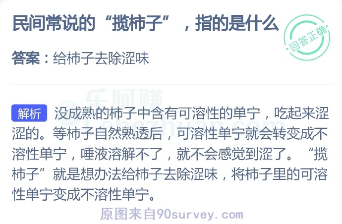 民间常说的“揽柿子”指的是什么?